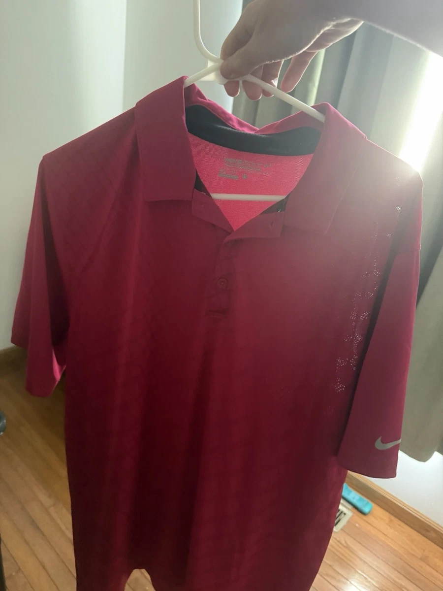 Nike Golf Red Polos for Men for sale | eBay