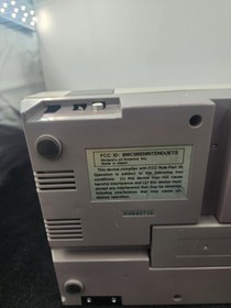 Nintendo NES Original With  Two Controllers, Cables, And Duck Hunt Gun Untested 