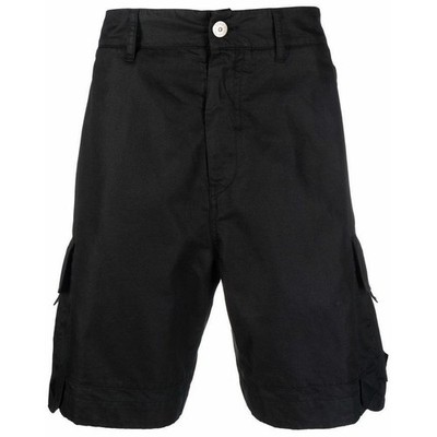 Stone Island Wappen Shadow Project Cargohose schwarz V2029 52952976 [U]