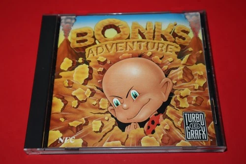 New ListingBONK'S ADVENTURE FOR TURBOGRAFX 16 TG-16 IN CASE WITH INSTRUCTIONS!