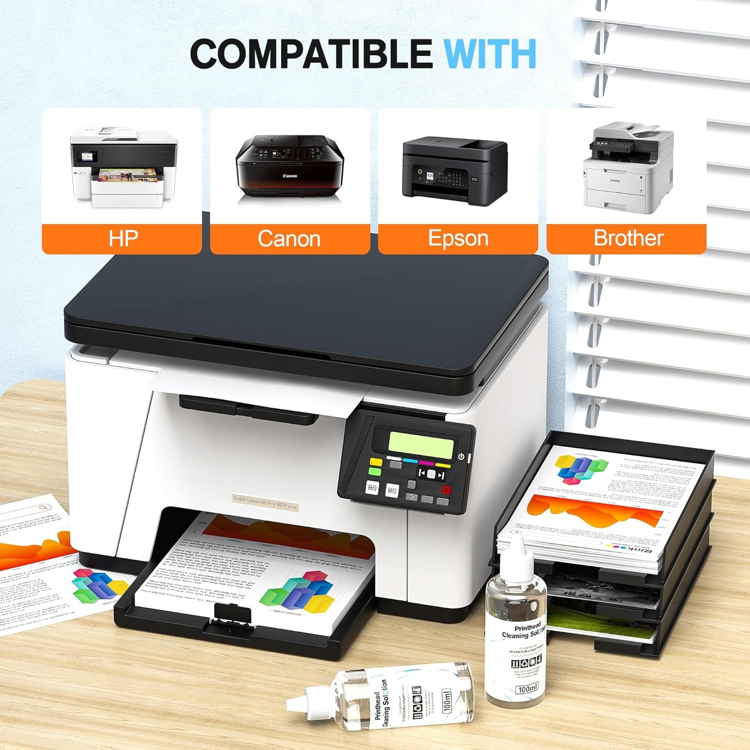 E-Z Ink Printer Cleaning Kit for Epson Ecotank Printer, Printerhead Cleaning kit