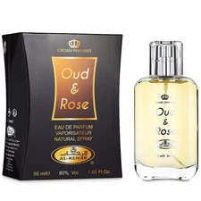 Oud & Rose Eau de Parfum Spray 50ml (1.7 oz) by Al Rehab
