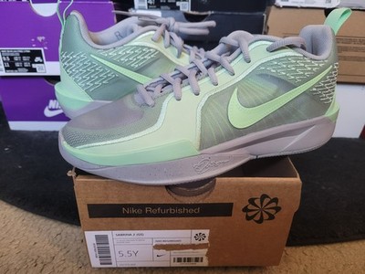 Nike Air Zoom Sabrina Ionescu 2 GS Fresh Mint Smoke Grey Vapor Green FQ7376 004