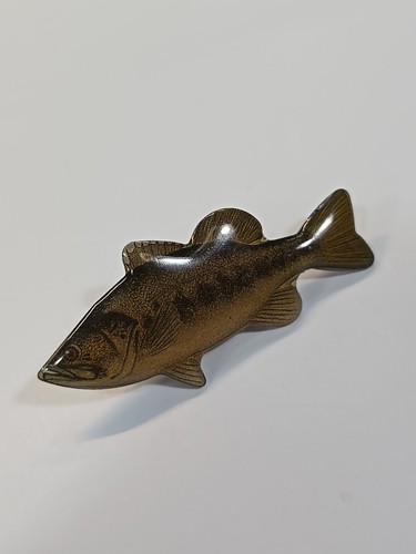 Largemouth Bass Lapel Pin Freshwater Fish