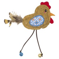 Nobby Katzenspielzeug Kork Vogel Blau 17Cm Mit Catnip FüR Katzen Spielzeug