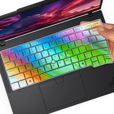 Colorful Keyboard Cover for 2025 2024 New 14" Lenovo Thinkpad L14 P14s T14...