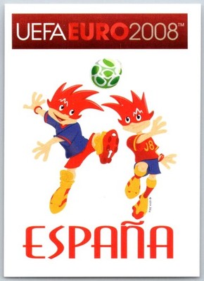 2008 Panini UEFA Euro Stickers Official Mascots Spain #410 | eBay