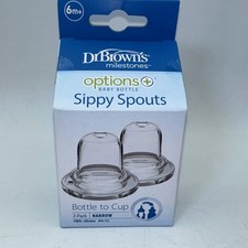 Dr. Brown s Options Narrow Baby Bottle Sippy Spout 6m Pack of 2