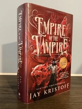 Empire of the Vampire Jay Kristoff First Edition Signed
