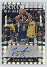 2024-25 Panini Mosaic Rookie Season Ticket Enrique Freeman #RST-FRE Auto 0xh3