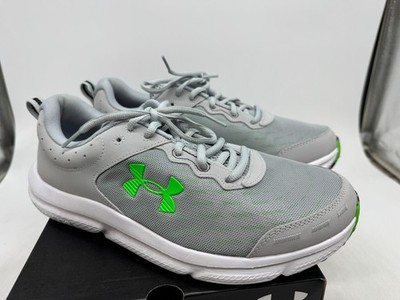 Under Armour Charged Assert 10 Men's Gray Comfort Running Shoes - 10 EXTRA WIDE