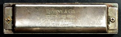 Tiffany & Co. Sterling Silver Harmonica by HOHNER. Engraved ''WHK 9-20-(19)03''!