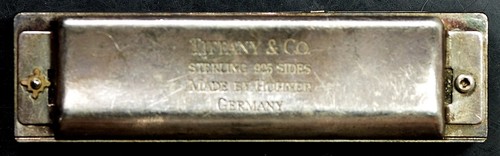 Tiffany & Co. Sterling Silver Harmonica by HOHNER. Engraved "WHK 9-20-(19)03"!
