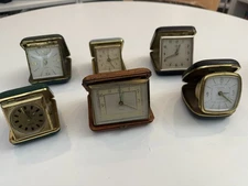 LOTTO 6 SVEGLIE DA VIAGGIO, Europa , Seiko, Haro, funzionanti (LEG. DESCRIZIONE)