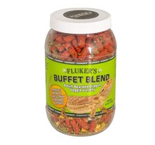 Fluker's 76041 Buffet Blend Adult Bearded Dragon Formula 4.5oz