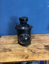 OLD BR (W) BULLSEYE SIGNAL LAMP WITH INNER LAMP / BURNER