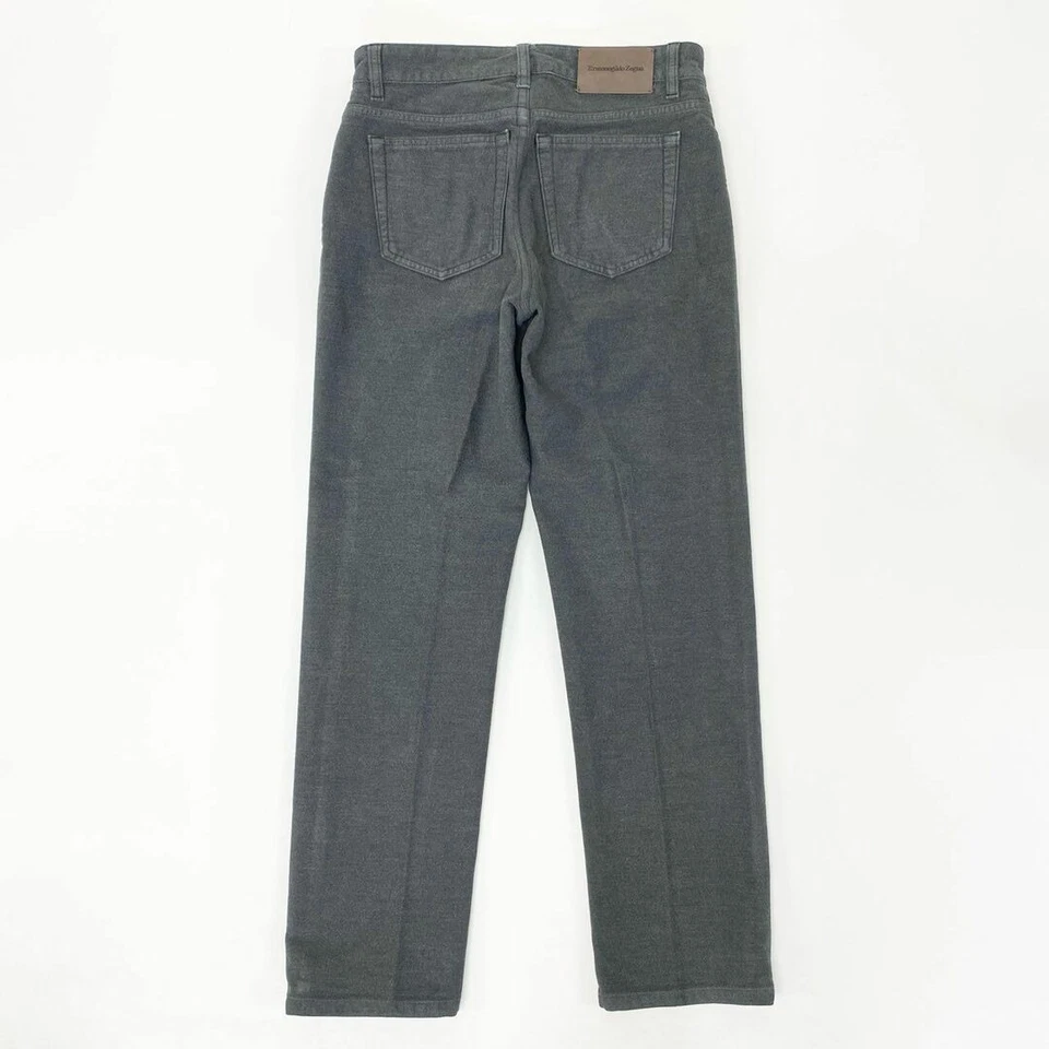 11i16 Ermenegildo Zegna Hermenegildo 5 Bolsillos Pantalones Cónicos Usados AYAN-0 Foto 2 de 4