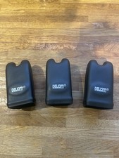 3x Delkim Txi Plus/Standard EV nero allarme morso custodia rigida gomma