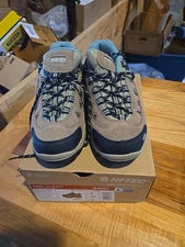 HI-TEC Women’s Bandera Low WP Hiking Shoe Taupe/Dusty Mint Size Women's 8