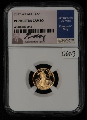 2017-W American Gold Eagle 1/10 oz Proof — photo from the most recent tracked eBay sale