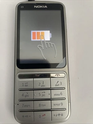 Classic Retro Style Nokia C3 01 Touch Sim Free Mobile Phone Vintage Collector - Image 1 of 4