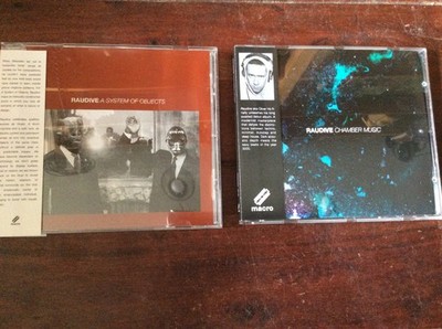 Raudive [2 CD Alben]  A System of Objects +  Chamber Music