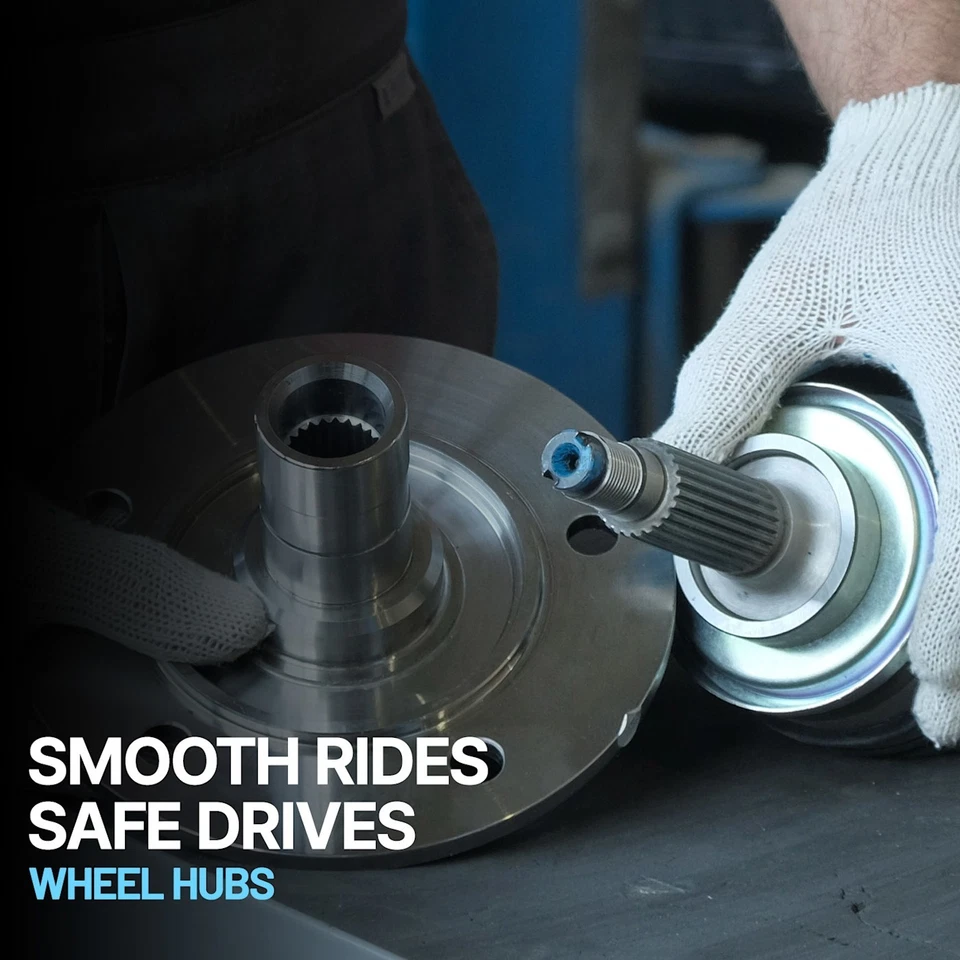 Buje de rueda para BMW 325i 92-2005 lado del conductor trasero o del pasajero tracción trasera 4 ruedas ABS Foto 3 de 4