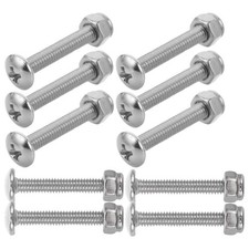 12 Sets Bolt and Nut Screw Foosball Hardware Repair Replacement Screws