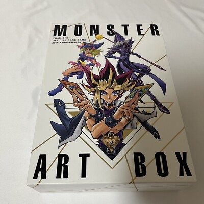 Yugiioh OCG 20th ANNIVERSARY MONSTER ART BOX KONAMI Book No Card
