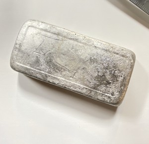 14 Lbs pewter Metal ingot , Known As 92 Tin , Used For Models Cast