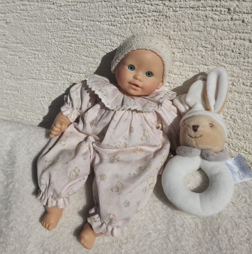 Corolle Puppe 30 cm Spielpuppe Babypuppe 1995 Corolle Puppenkleidung beige Doll - Bild 2 von 21