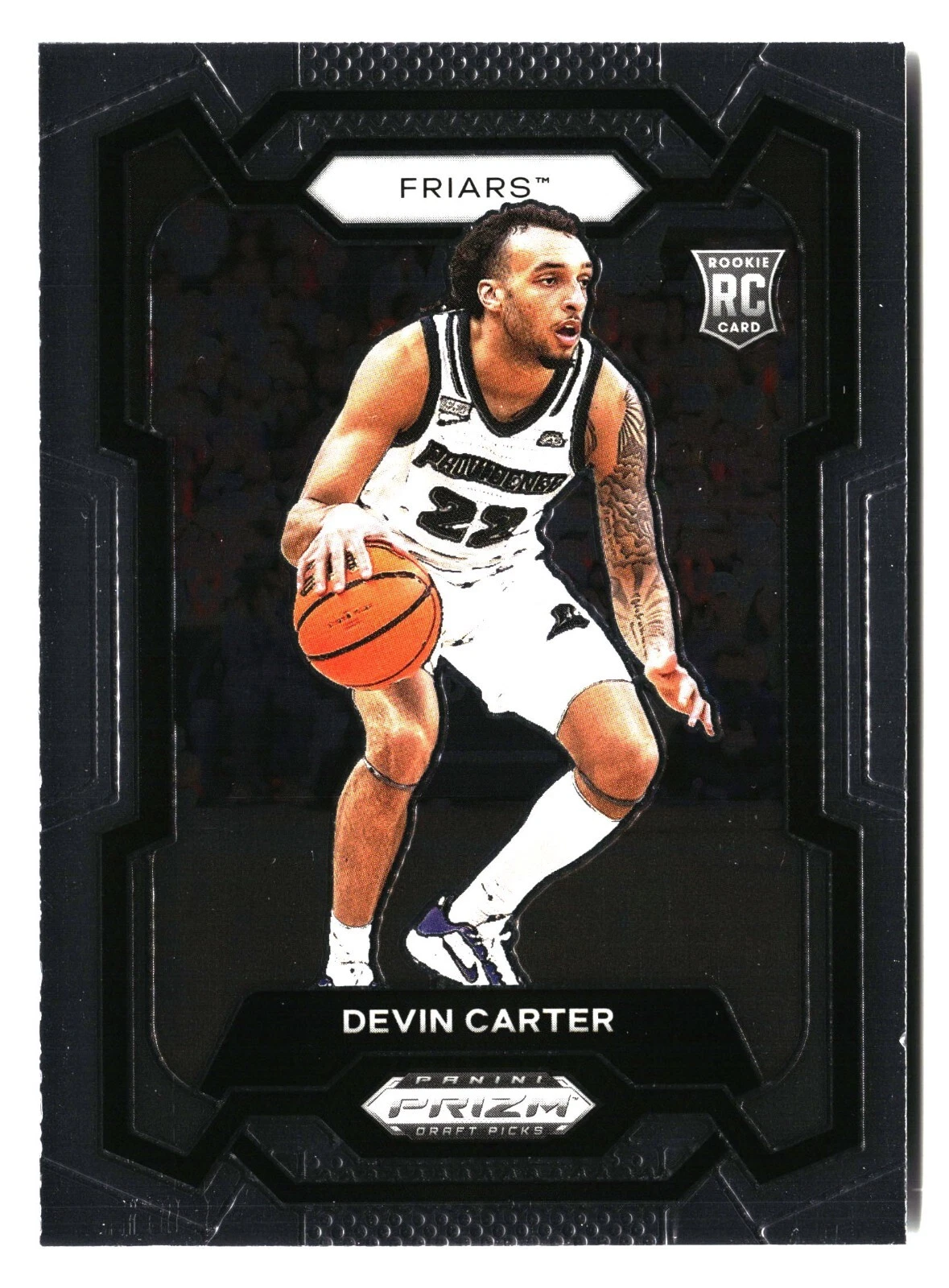 Devin Carter trading card