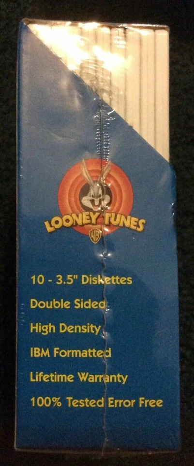 Paquete de 10 disquetes de 3,5" con formato IBM 1,44 MB 2HD nuevos compañeros sellados Foto 3 de 4