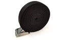 10 Buckled Straps 25mm Cam Buckle 5 m Long Heavy Duty Load Securing 250kg Black