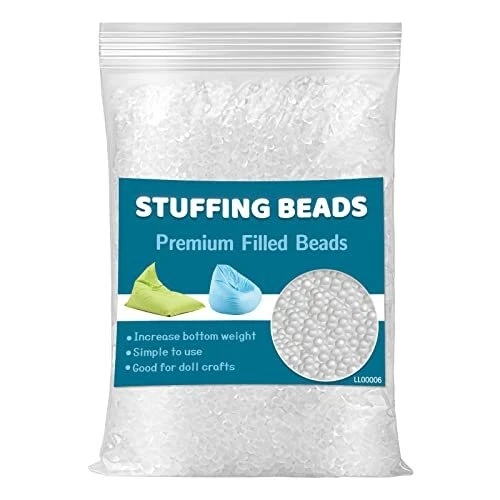 100g/3.52oz Premium Stuffing Beads Stuffing for Stuffed Animals Sandbags  Fill