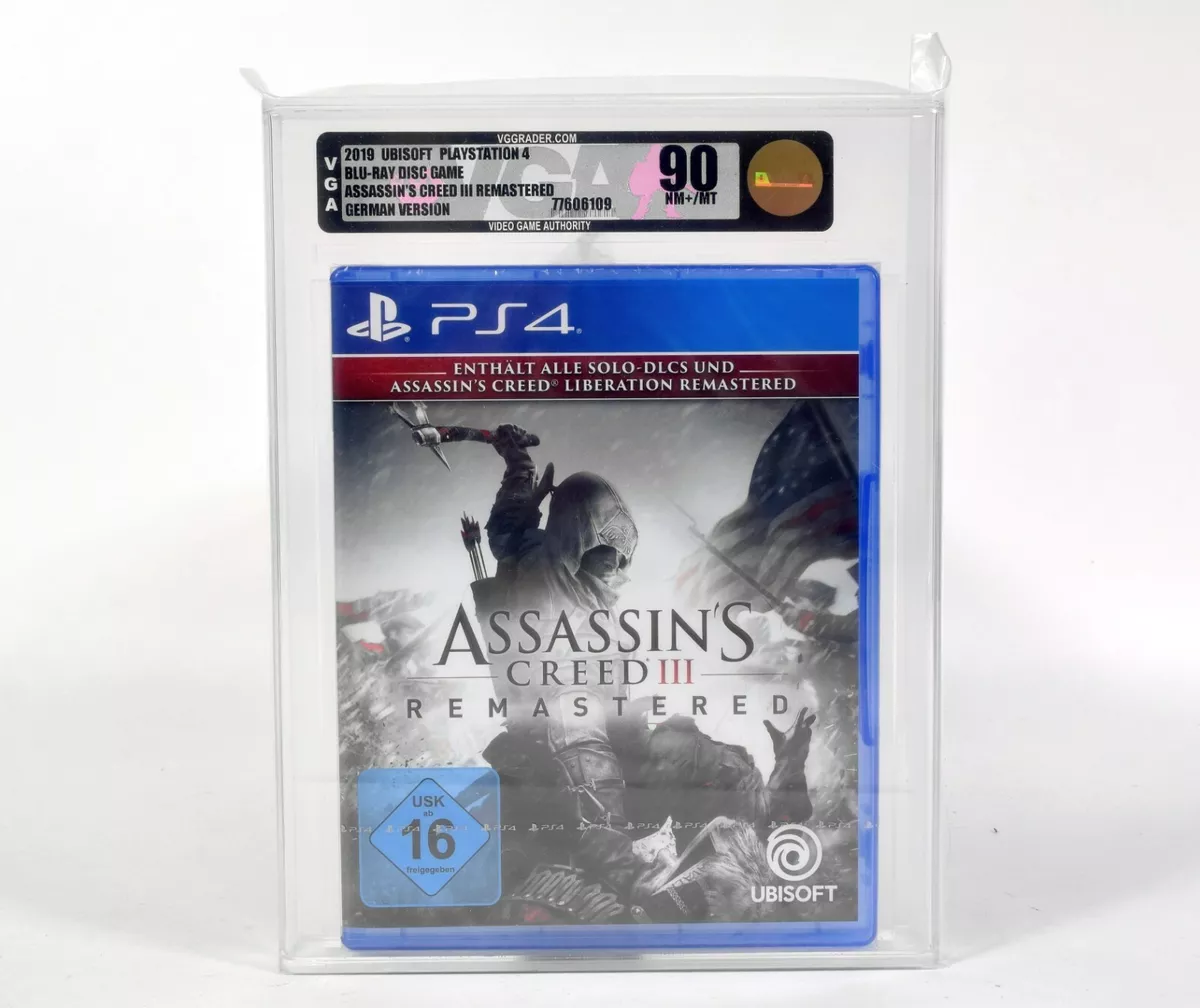  Assassin's Creed III Remastered & Liberation Remastered PS4 :  Video Games