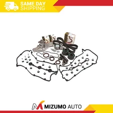 Timing Belt Kit Water Pump Tensioner Valve Cover Fit 95-02 1.8 2.5 Mazda Ford
