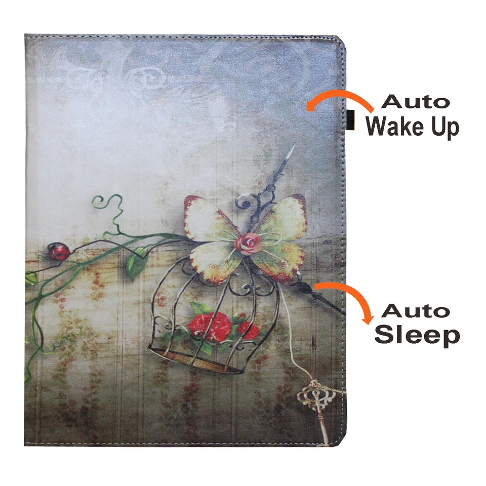 For iPad Pro 12.9 6th 5th 4th 3rd Generation Case Smart 360 Rotating Cover Stand - Image 4 of 4