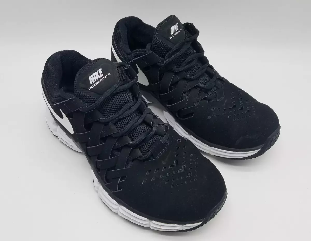 Nike Lunar Fingertrap TR Men s Running Shoes Size 9 Wide Black
