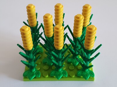 1 Lego Maisfeld 6x8 mit 8 Maiskolben NEU 24855 4073 85861