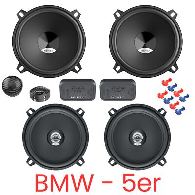 Hertz DSK 130.3 und DCX 130.3 Lautsprecher SET Boxen kompatibel für BMW 5er -E39