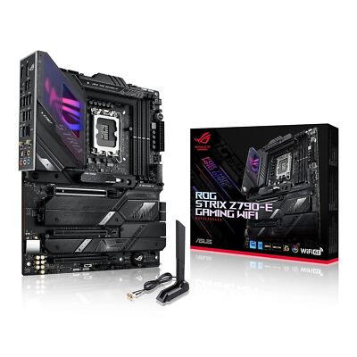 Asus Rog Strix Z790-E Gaming Wifi 6E Lga 1700(Intel 12Th&13Th Gen) Atx Gaming