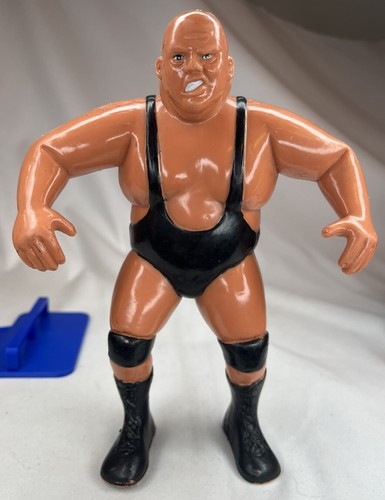 Vintage WWF LJN King Kong Bundy Rubber Wrestler Ac...