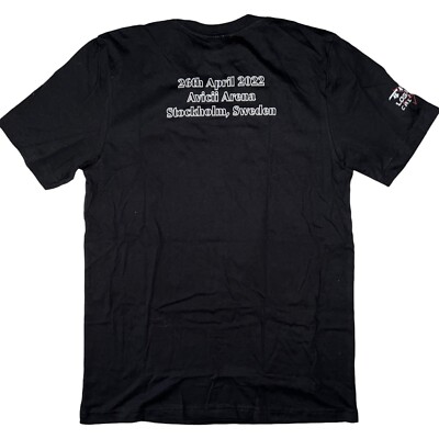 2022 TOOL STOCKHOLM SWEDEN SHIRT TOUR EXTRA LARGE XL 4/26/22 ALEX