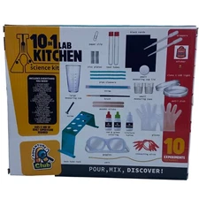 101 In 1 Lab Kitchen Science Kit By Adventure Club 10 Experiments S.T.E.M NEW