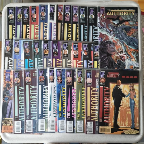 The Authority #1-29, Authority Revolution #1-12, Etc Lot of 94 Authority Books