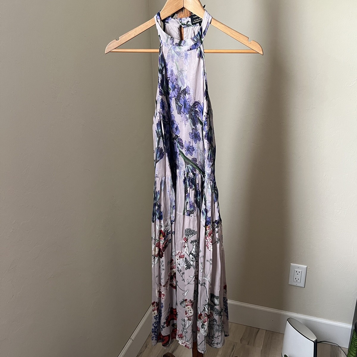 Anthropologie Varun Bahl Petaline Midi Dress 6 | eBay