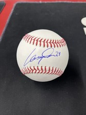 LANE THOMAS Signed Autographed Baseball Guardians, Nationals Authentic ROMLB