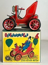1950's Modern Toys Old Timer No. 6 Lever Action Car with Original Box