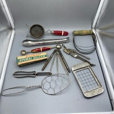 Lot Of 14 Vintage Kitchen Utensils Farmhouse - See Description for List